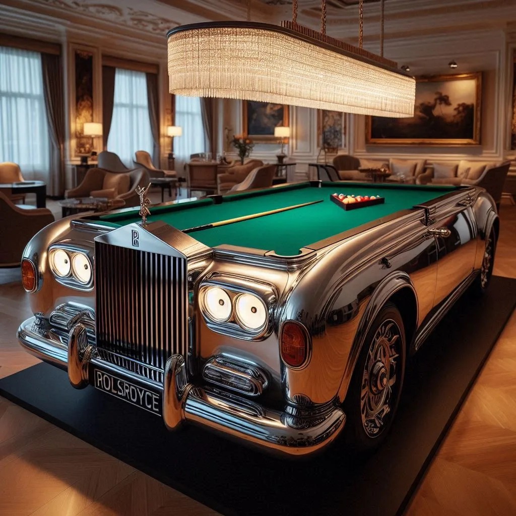 Styling Your Space Around the Rolls Royce Pool Table