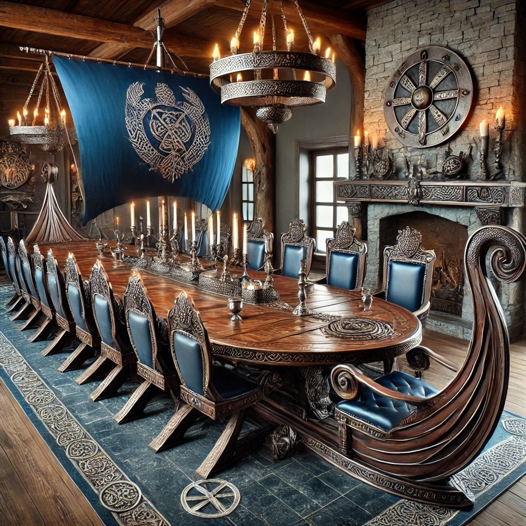 Why the Viking Ship Dining Table Stands Out