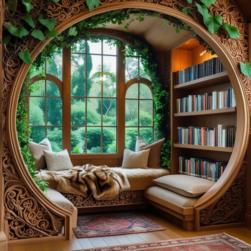 Benefits of the Circular Wooden Reading Nook