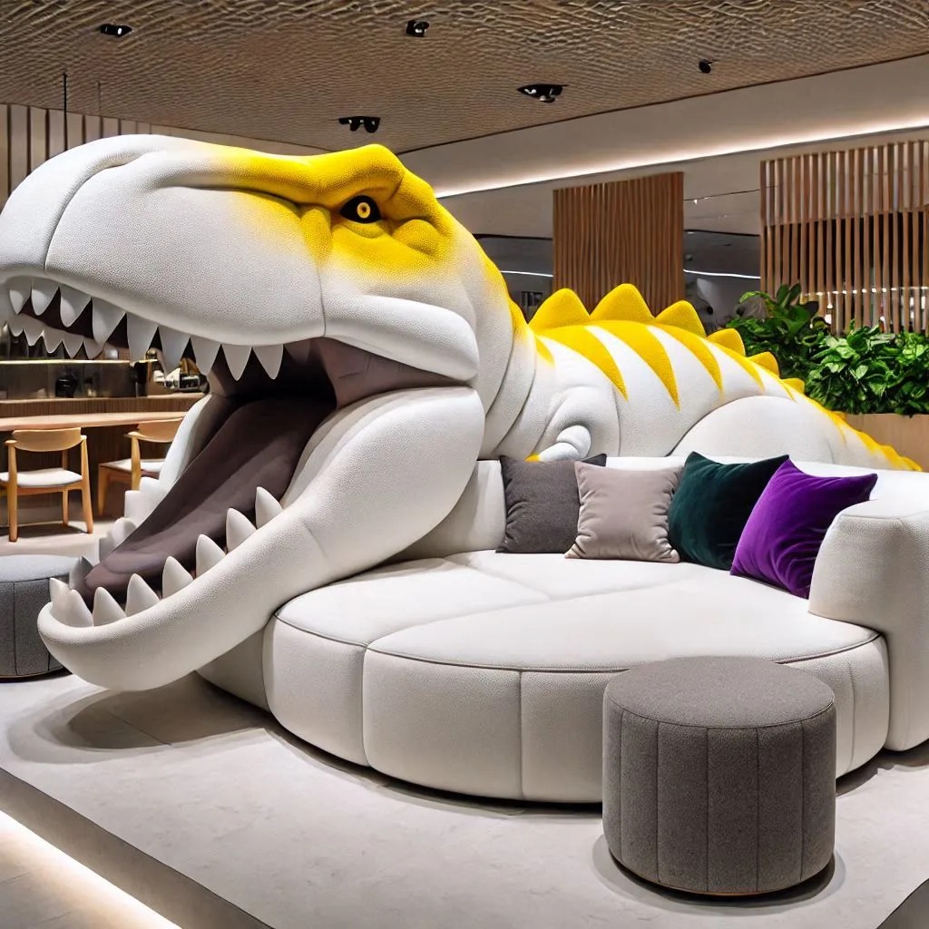 Designing Your Dinosaur-Shaped Lounger