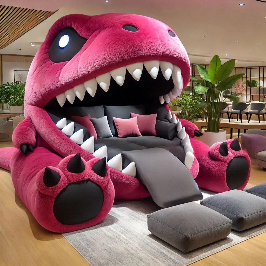 Applications of Dinosaur-Shaped Loungers