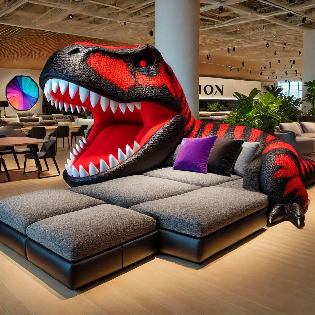 What Are Dinosaur-Shaped Loungers?