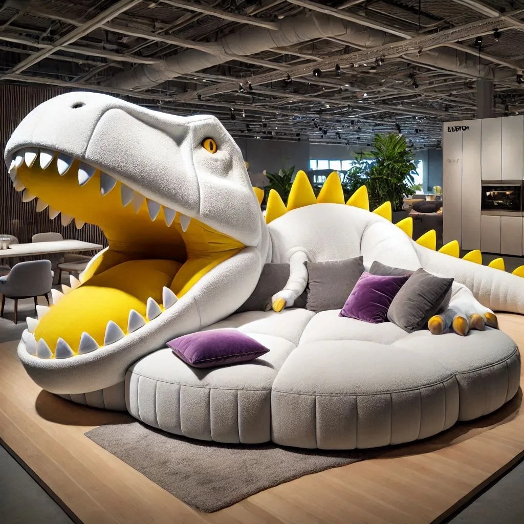 Incorporating Dinosaur-Shaped Loungers into Your Space