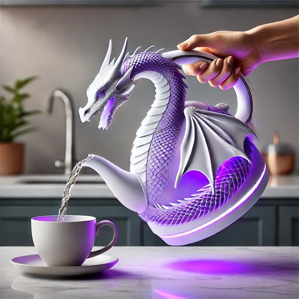 Dragon Electric Kettles: A Fiery Blend of Functionality and Art