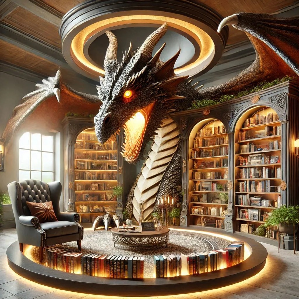 Why Choose a Dragon-Shaped Bookshelf?