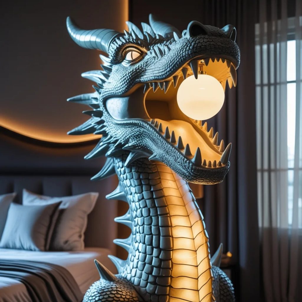 Design Features of Dragon-Shaped Lamps