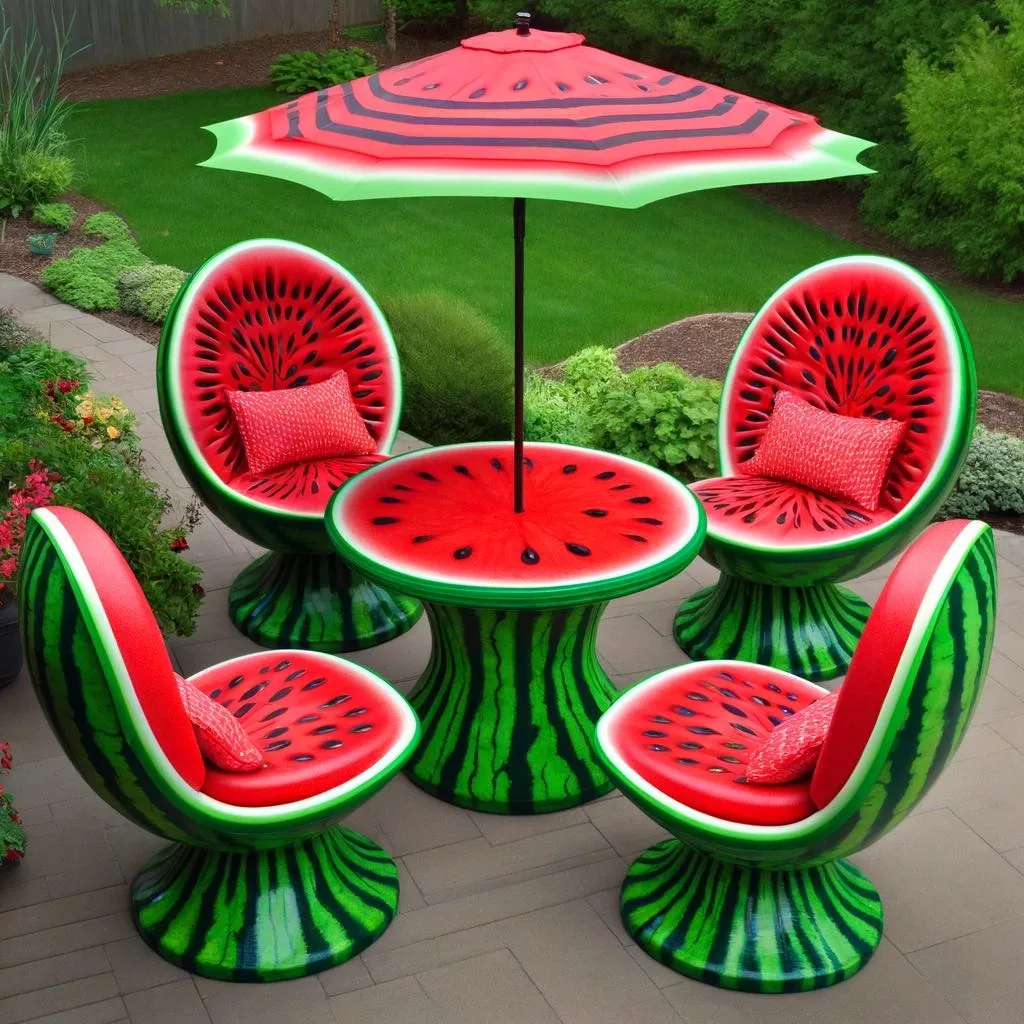 Benefits of Owning a Fruit Patio Set