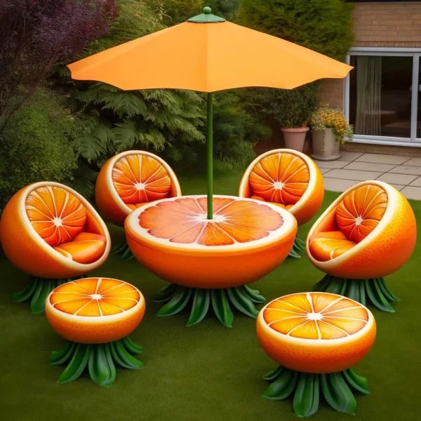 Key Features of the Fruit Patio Set