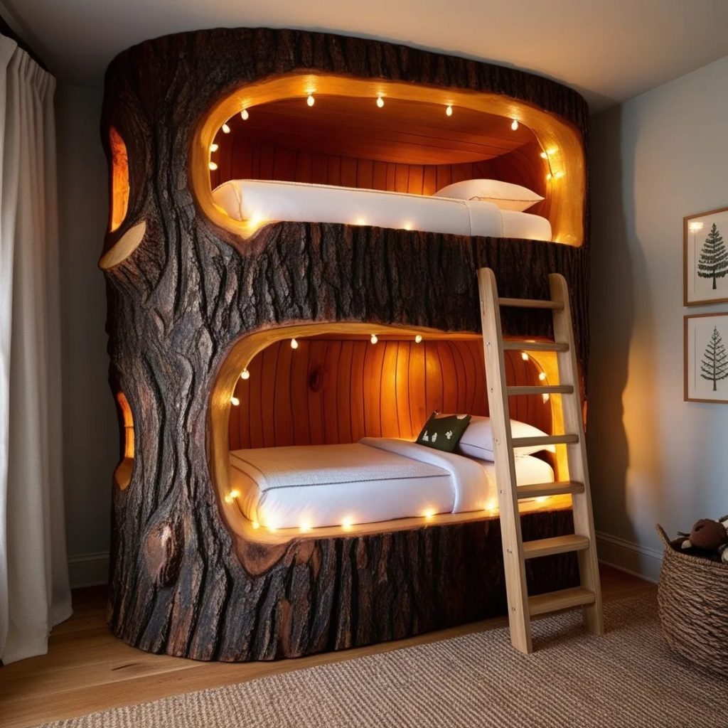 Caring for Your Giant Hollowed Log Bunk Bed