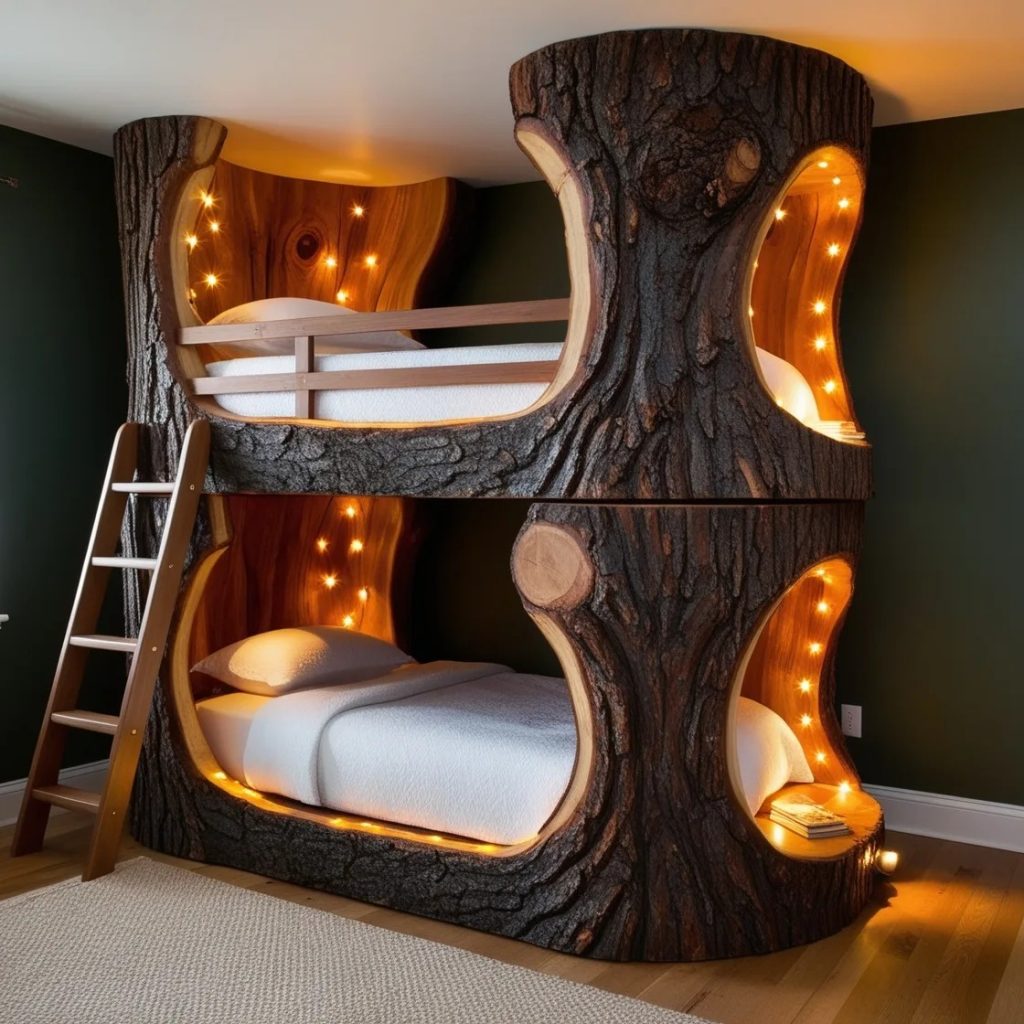 Why the Giant Hollowed Log Bunk Bed Is a Worthwhile Investment