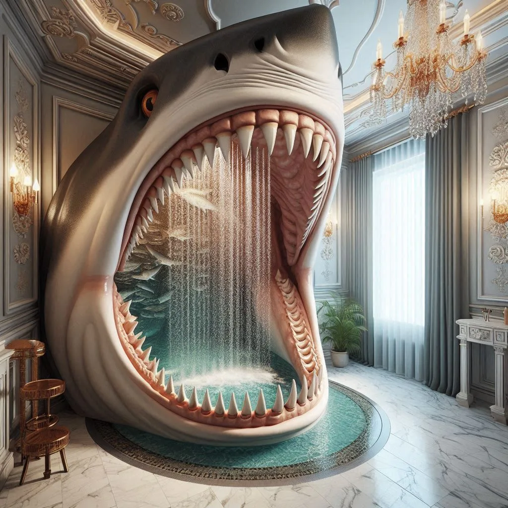 Design Variations for the Giant Shark Shower