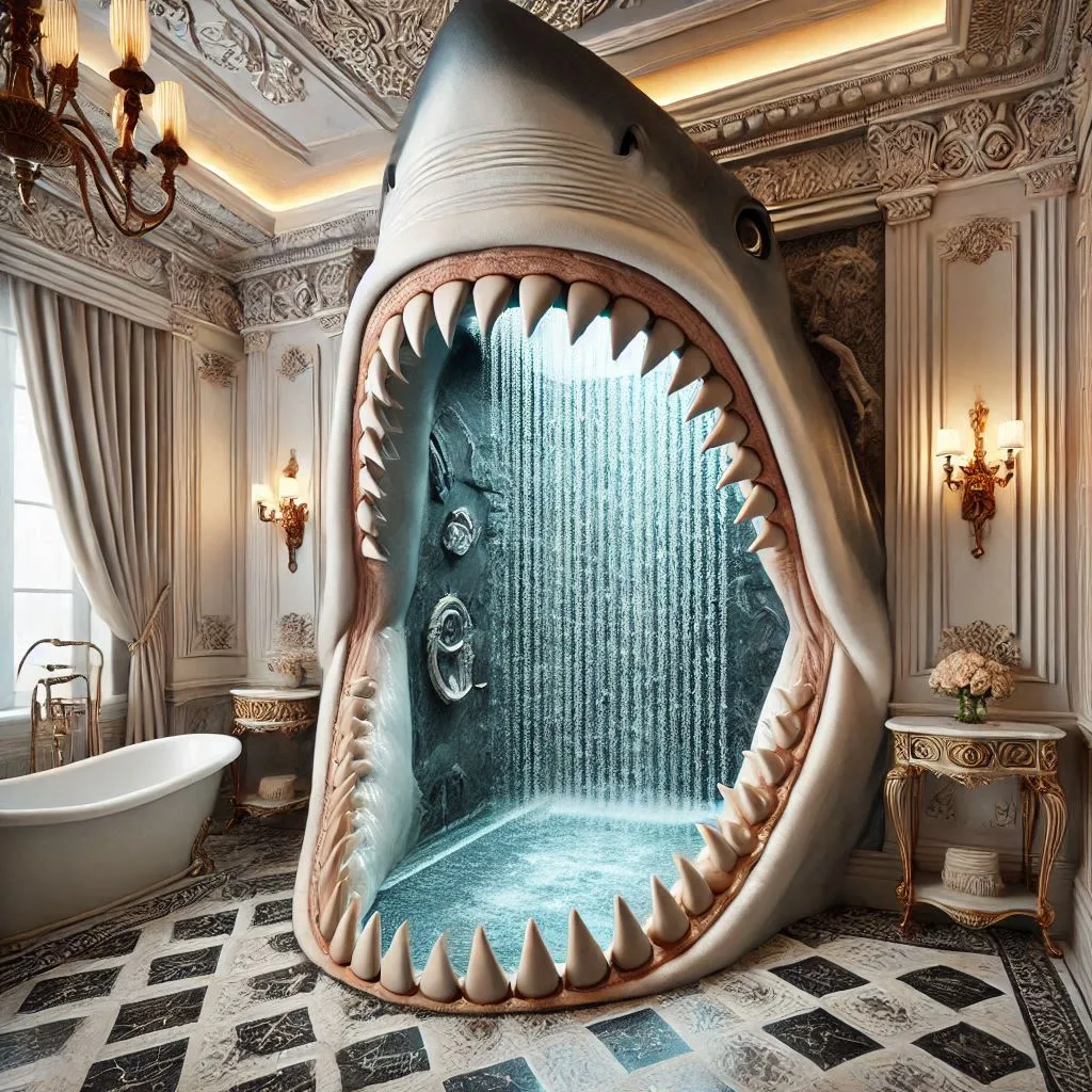 Integrating the Giant Shark Shower into Your Bathroom