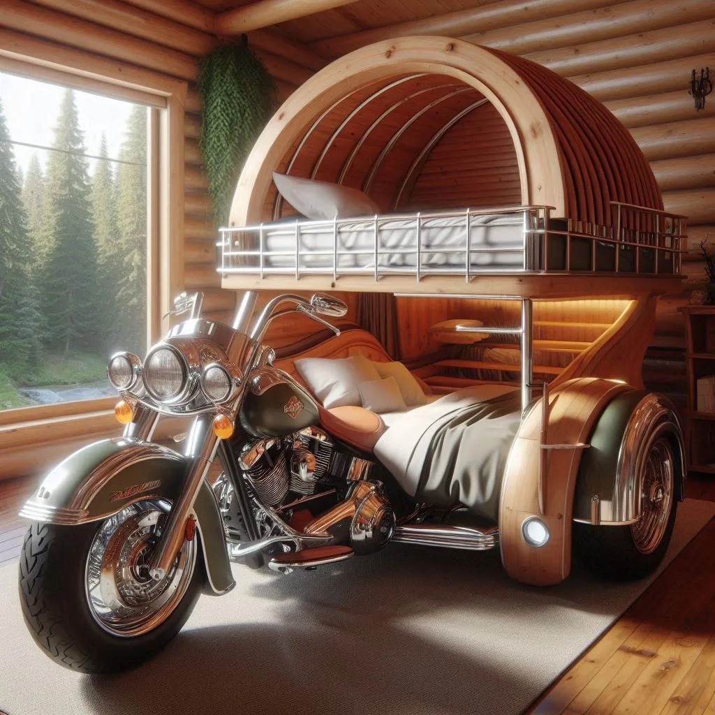 Design Features of the Harley Davidson Bunk Bed