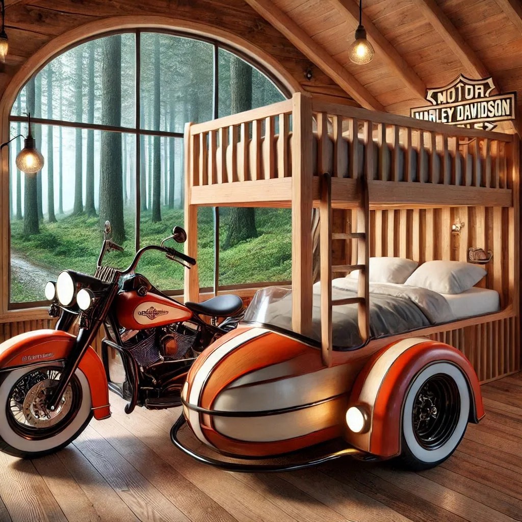 The Harley Davidson Bunk Bed: A Unique Fusion of Adventure and Comfort