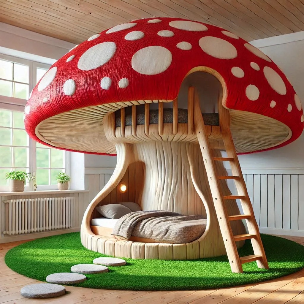 Benefits of a Mushroom Bunk Bed