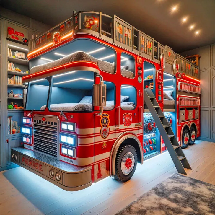 Where to Buy Firetruck Kids Bunk Beds