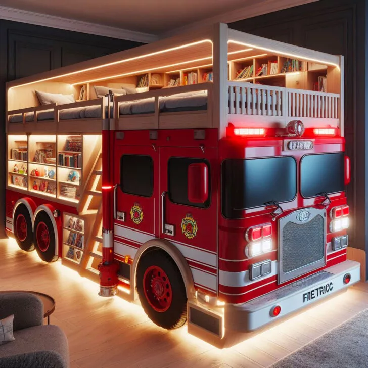 Why Choose a Firetruck Kids Bunk Bed?