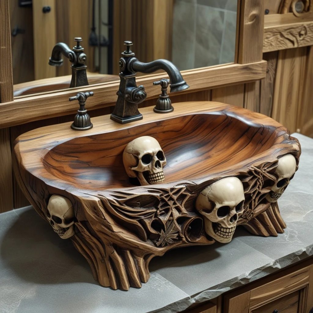 Skull Sink: The Ultimate Statement of Bold and Unique Bathroom Design