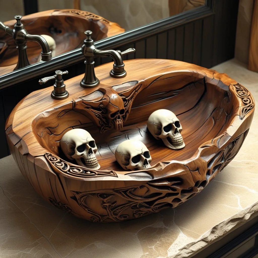 How a Skull Sink Transforms Your Bathroom