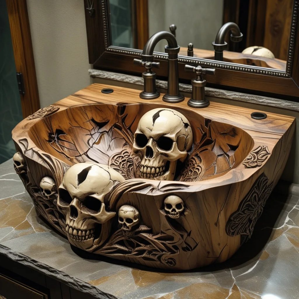 Design Variations of Skull Sinks