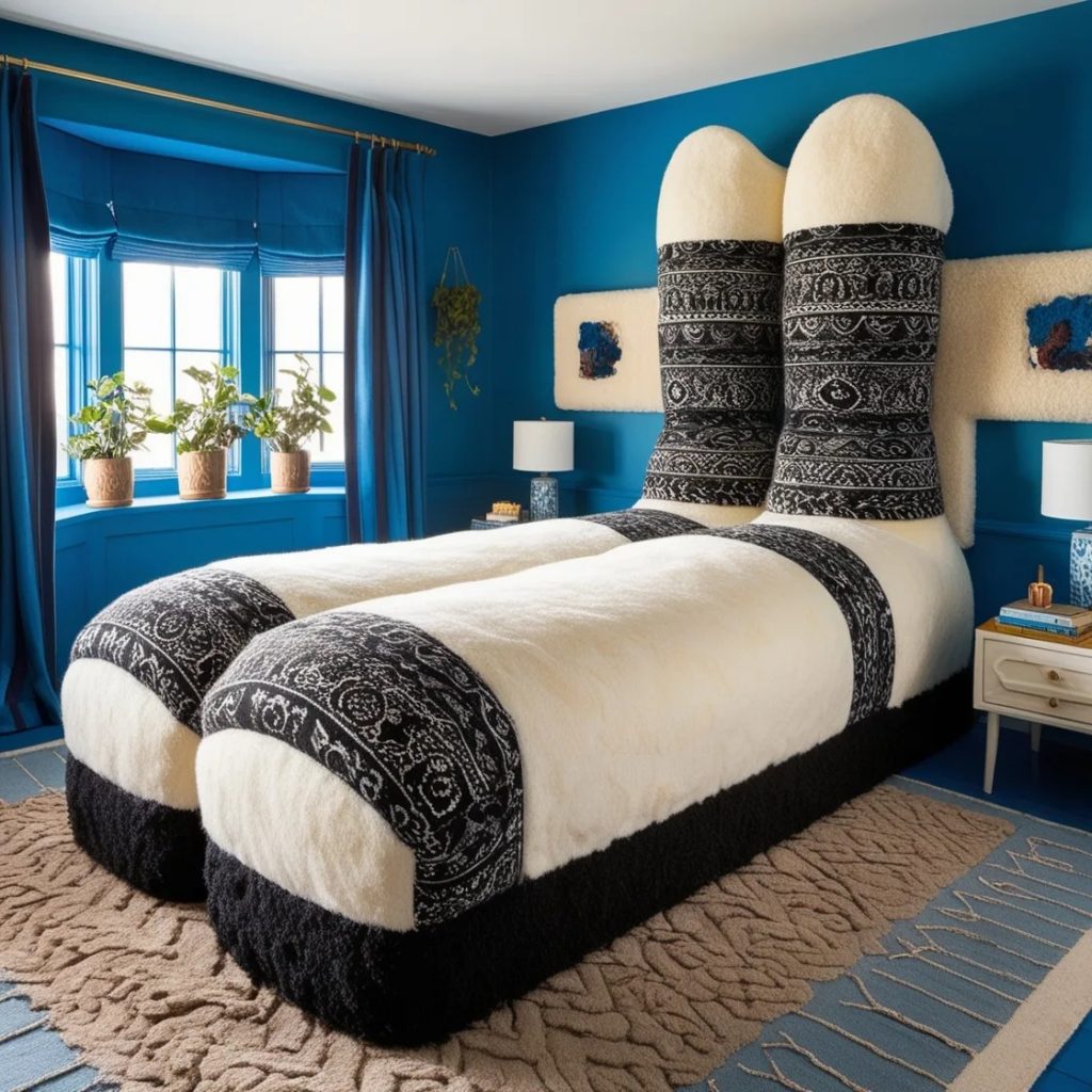 Incorporating the Socks-Shaped Bed into Your Home