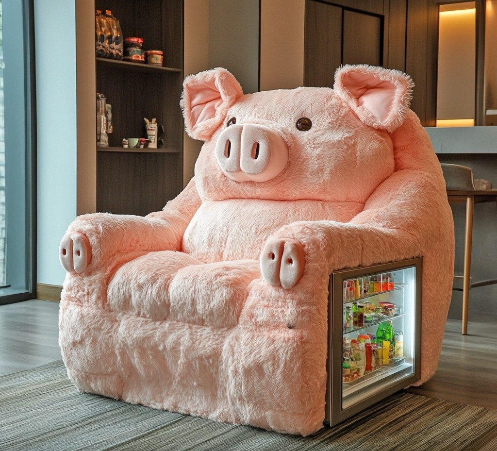 Animal Recliners with Mini Fridges: A Perfect Blend of Comfort and Whimsy