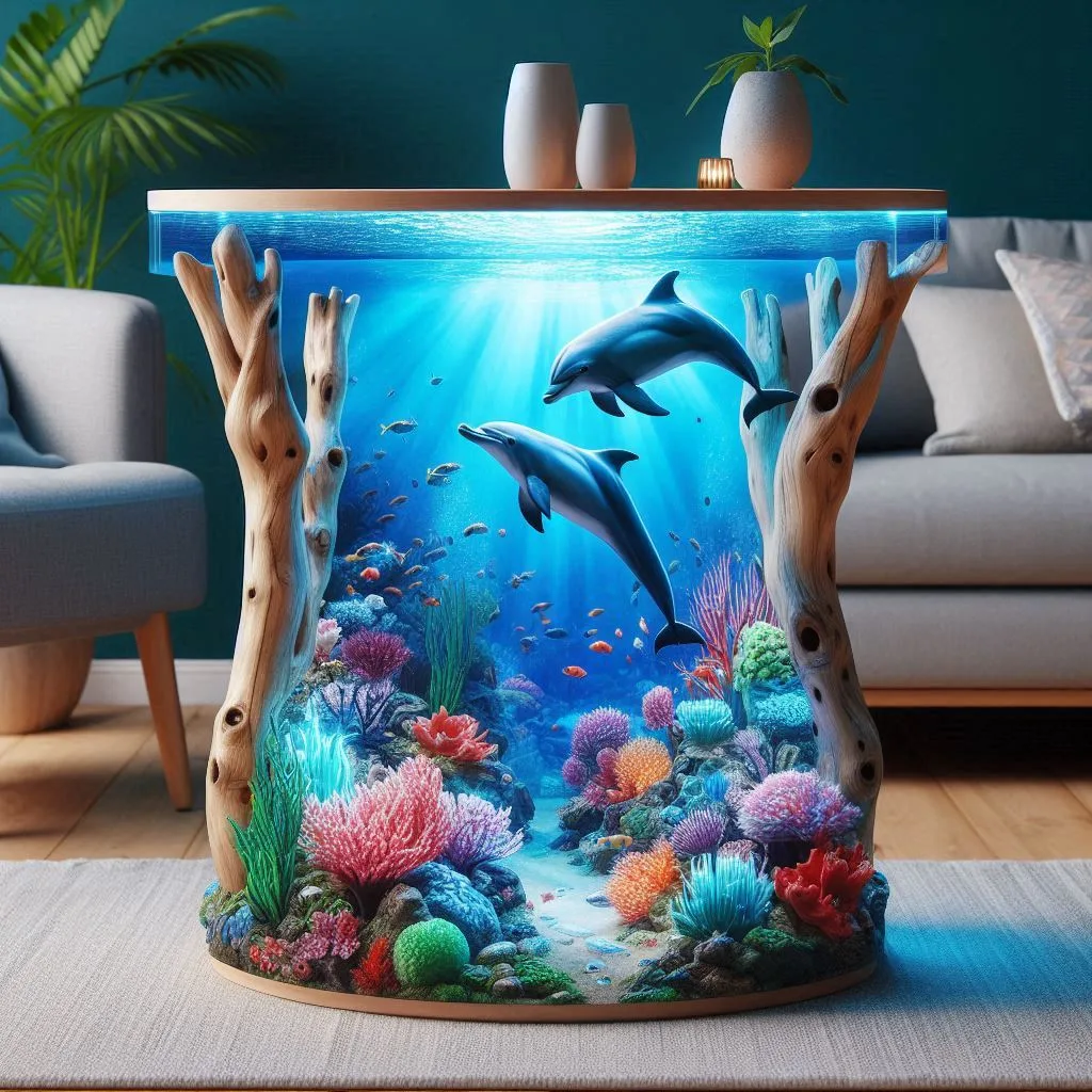 Why Choose a Dolphin Aquarium Table?