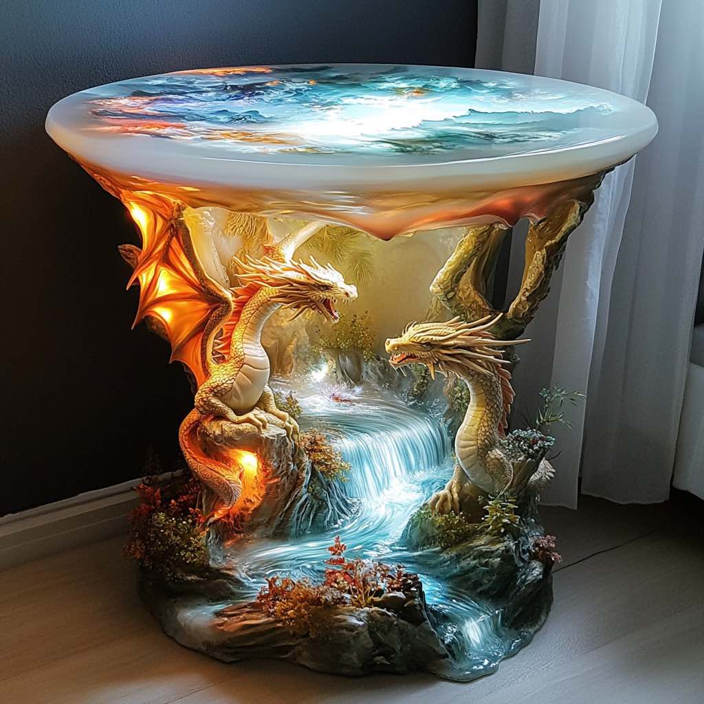 5. The Glass Nest Dragon Table