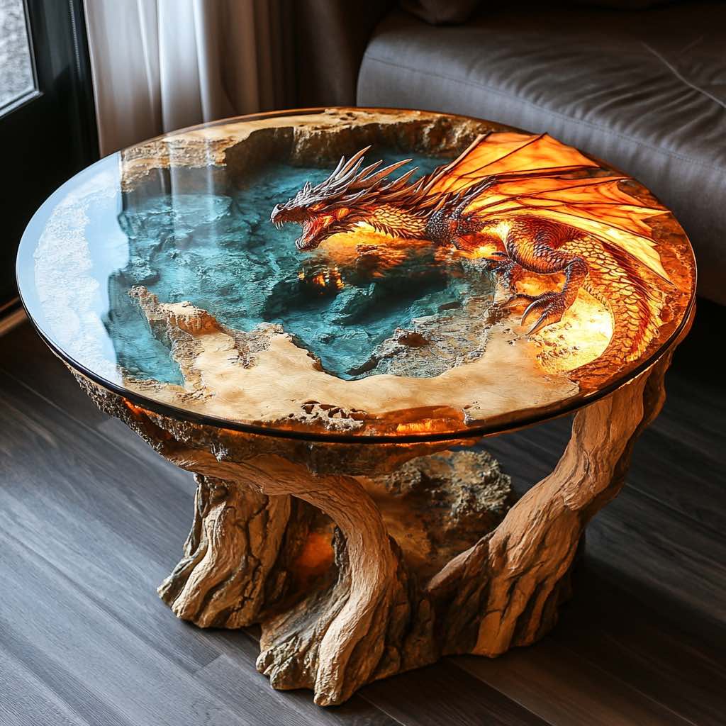 Why a Dragon Themed Coffee Table is a Must-Have