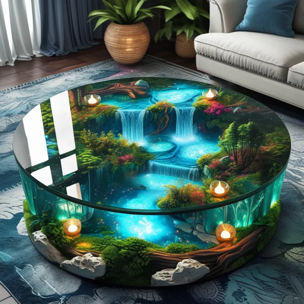 Caring for Your Enchanted Forest Coffee Table