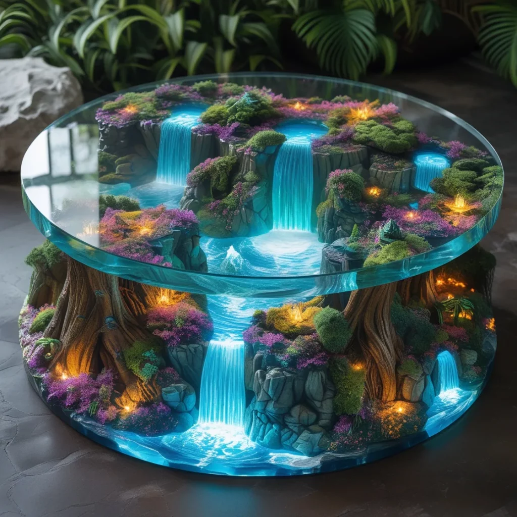 Design Elements of an Enchanted Forest Coffee Table