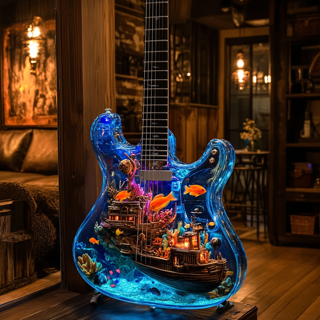 Guitar Aquarium: The Perfect Harmony of Music and Marine Life