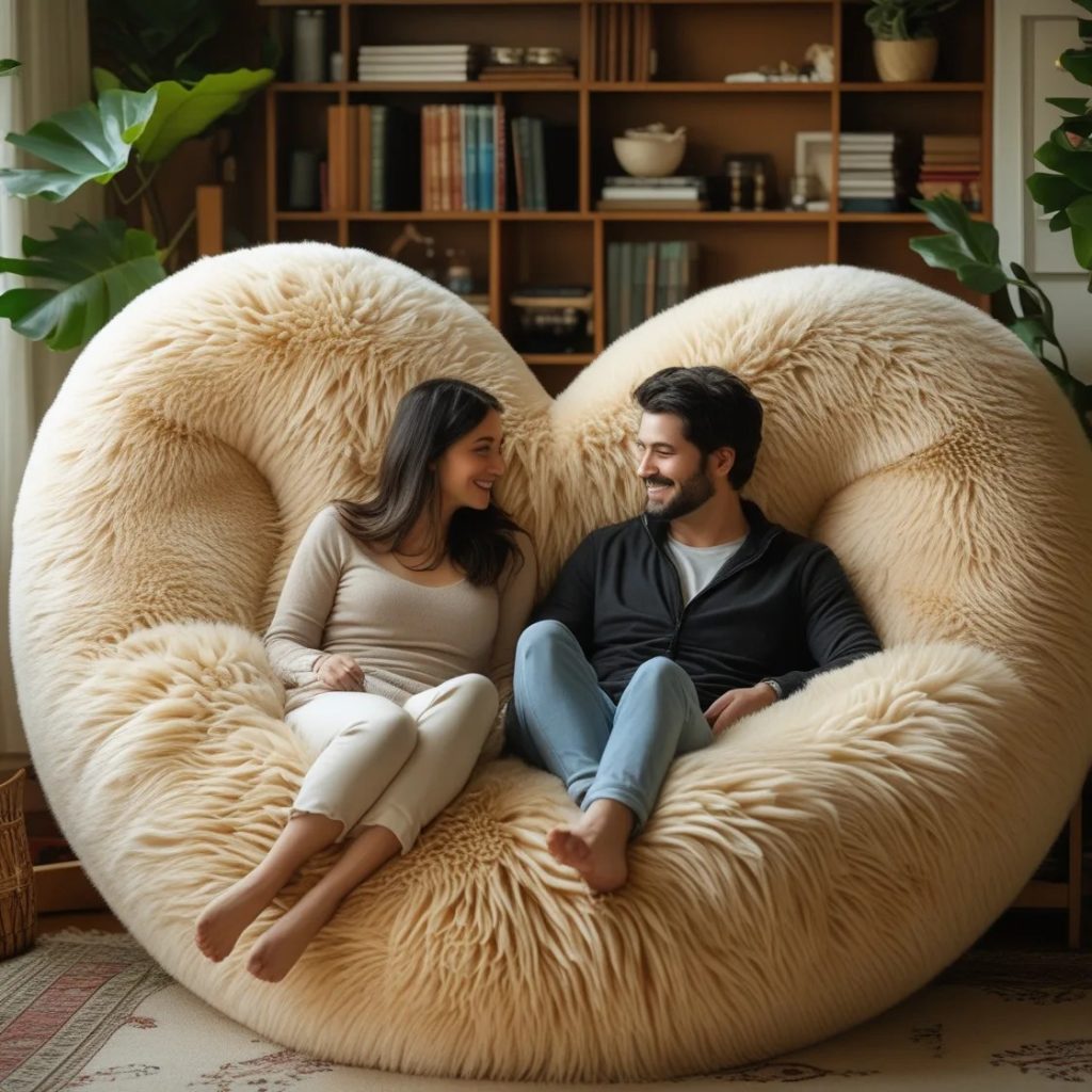 The Uniqueness of Love Heart Loungers