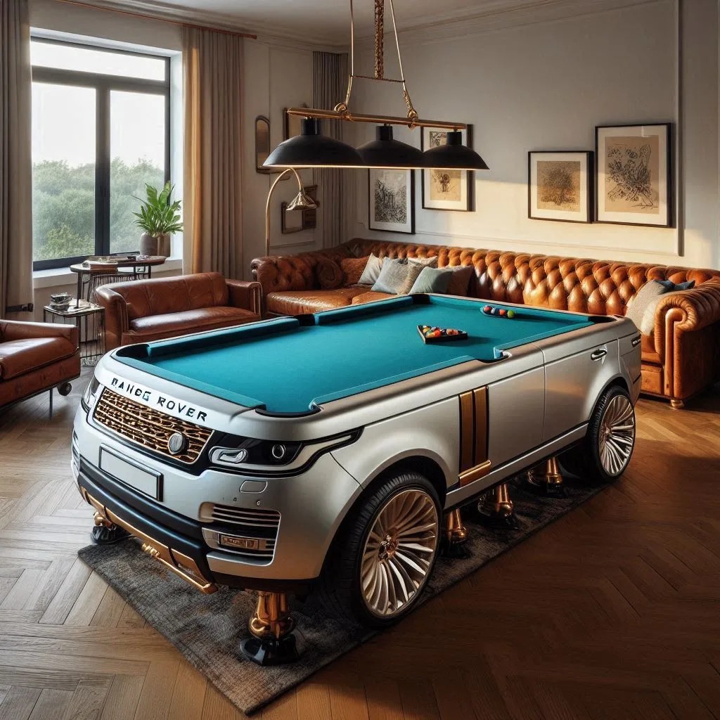 4. Where to Place and Showcase a Range Rover-Shaped Pool Table