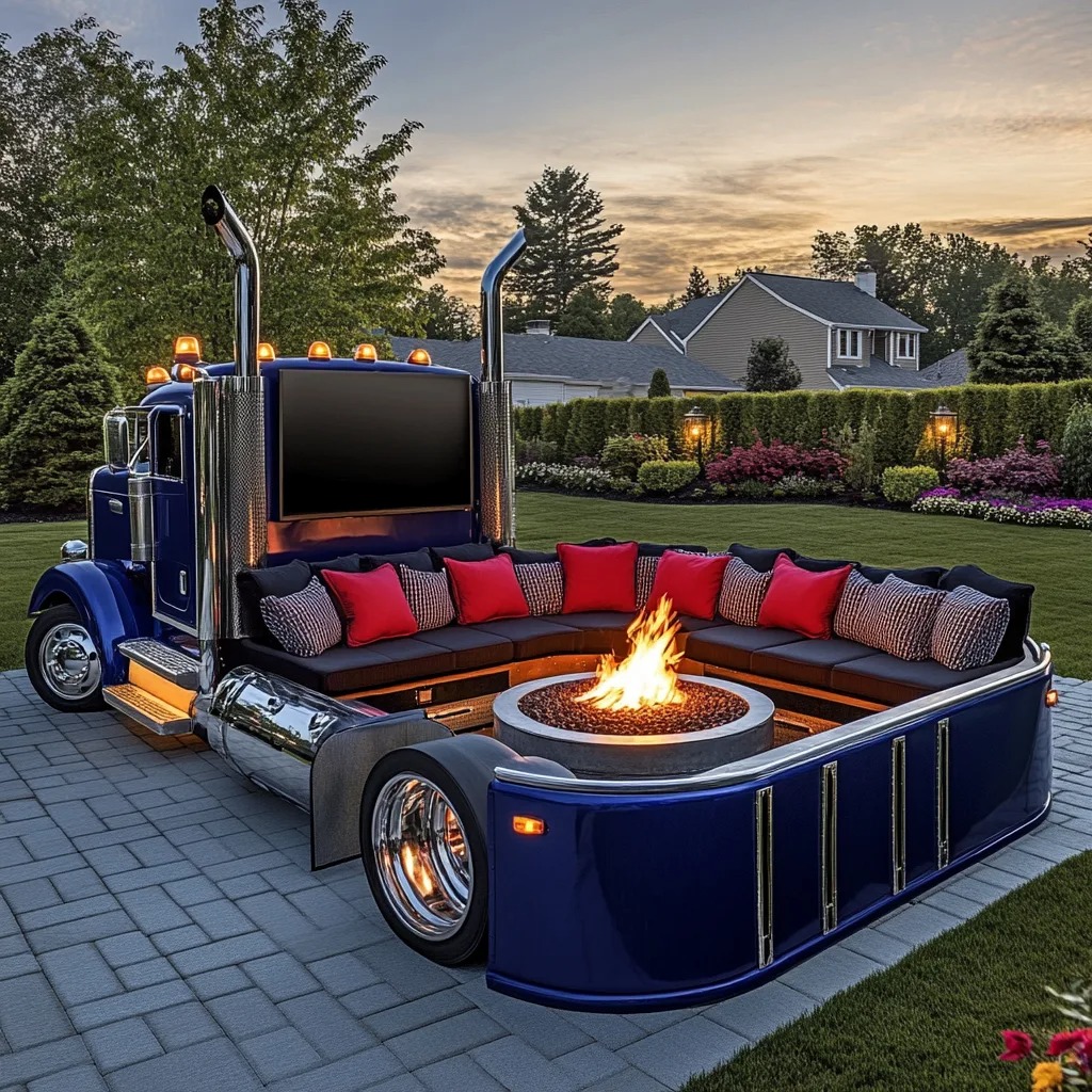 Conclusion: Redefining Outdoor Comfort with a Semi Truck Conversation Sofa