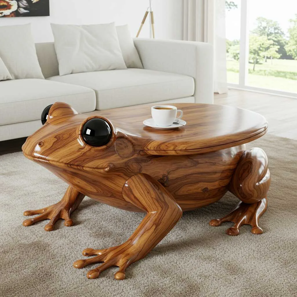 7. Why Invest in a Wooden Frog Coffee Table?