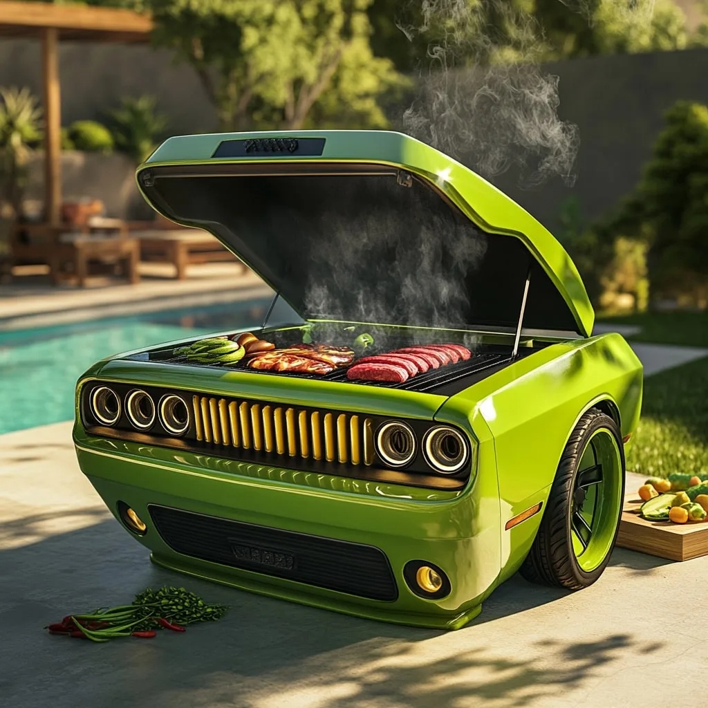3. Why the Dodge Challenger BBQ Grill is a Game-Changer