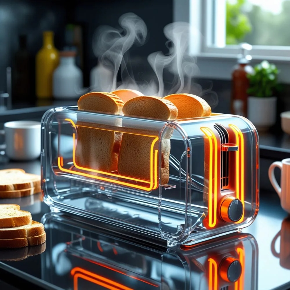 1. What is a Neon Glass Toaster?