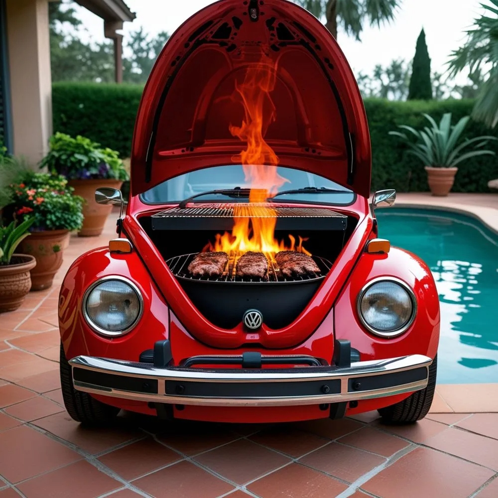 5. How to Set Up Your Volkswagen Beetle BBQ Grill