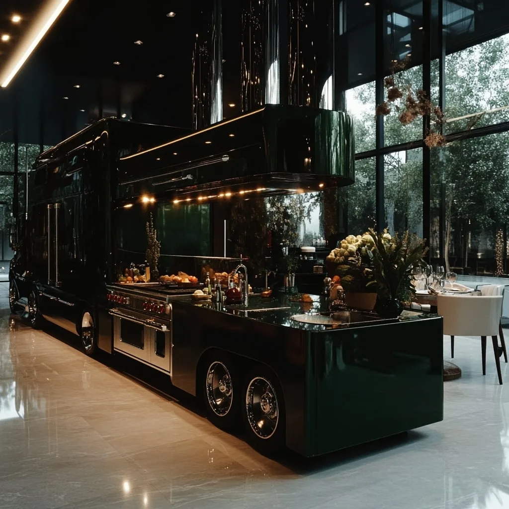 Benefits of a Semi Truck Kitchen Island
