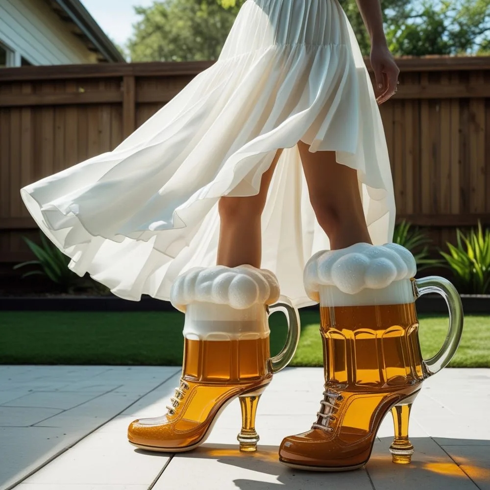 Beyond the Beer: What These Heels Tell Us About Fashion & Fun