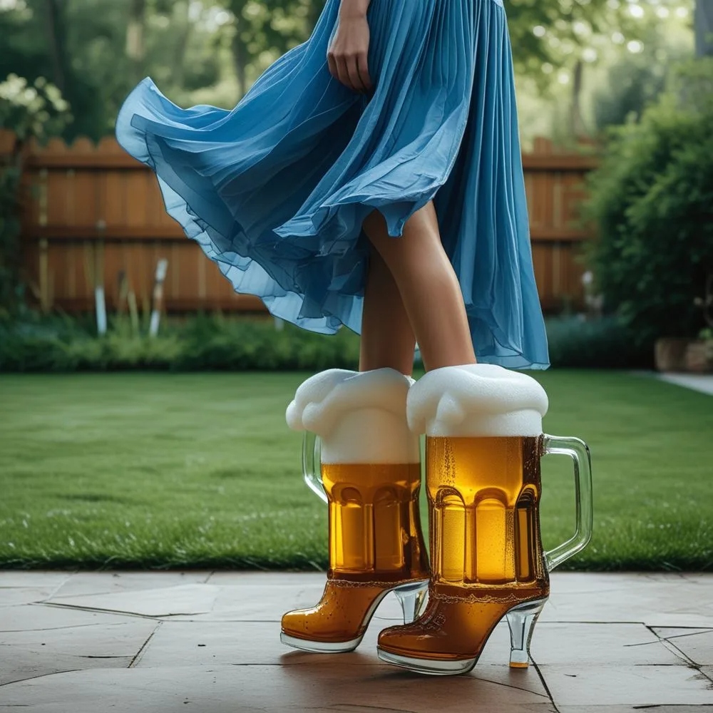 The Engineering & Artistic Challenges of Liquid Footwear