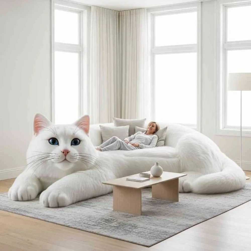 Crafting the Purr-fect Perch: Designing the Dream Cat Shaped Sectional Sofa
