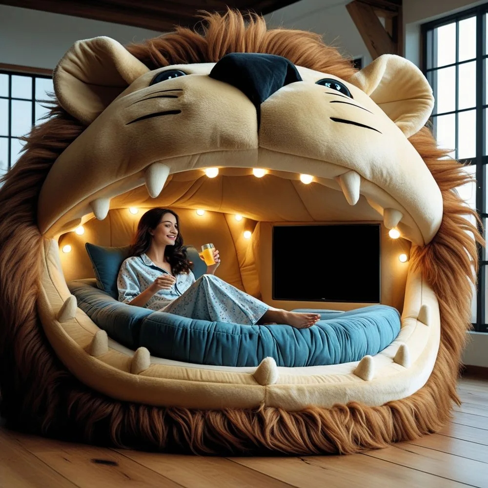 Crafting the Charm: Designing the Dream Giant Animal Lounger