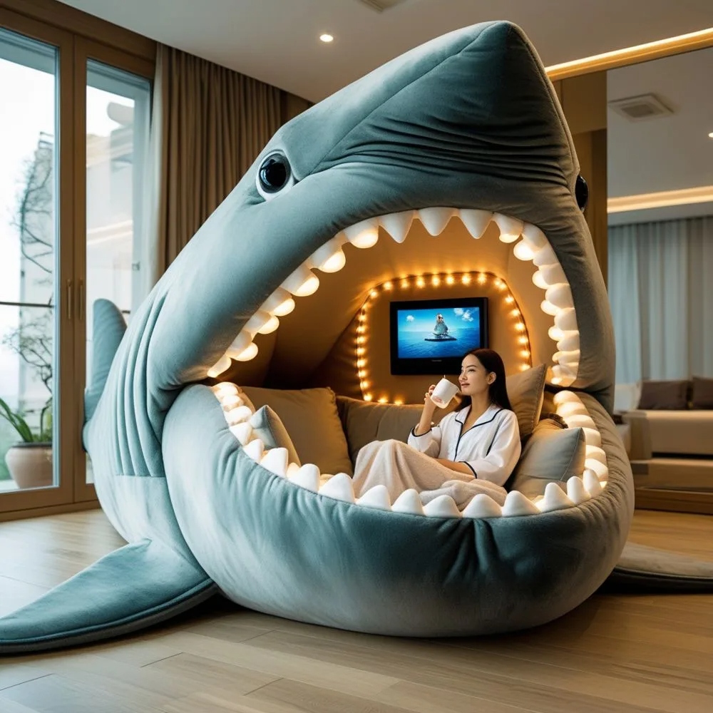 Why Giant Animal Loungers Spark So Much Delight