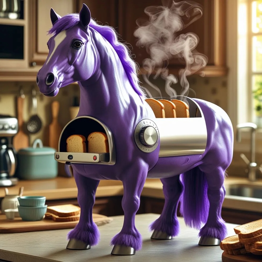 Elegant, Horse-Inspired Form: