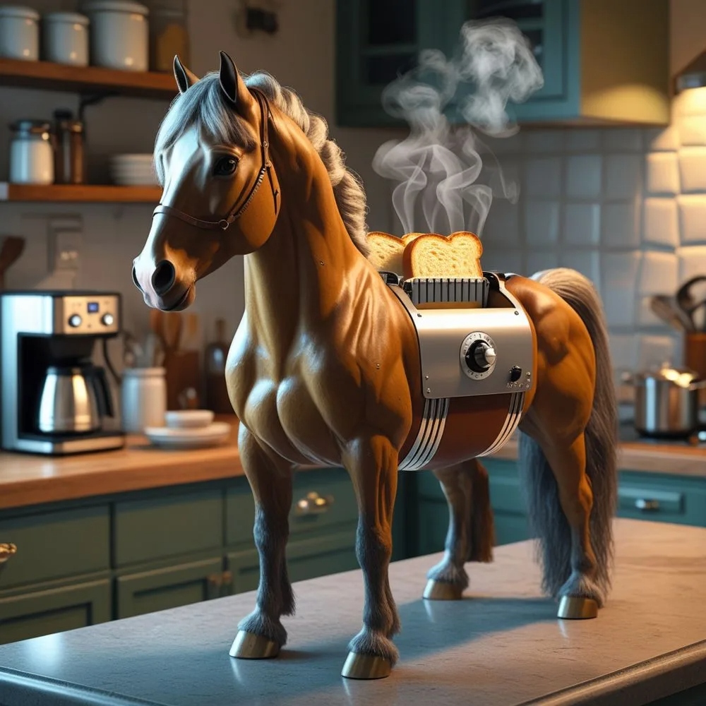The Creative Race: Innovation Behind the Horse Toaster