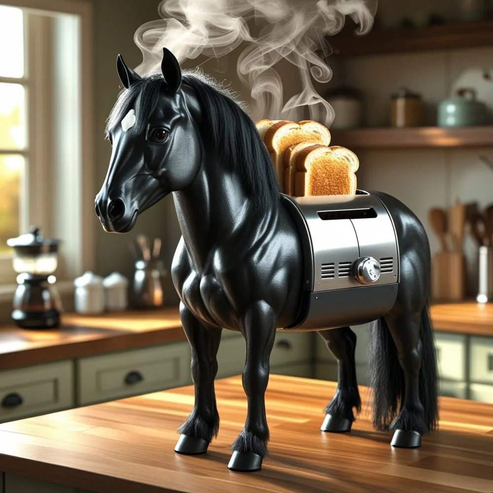 Why the Idea of a Horse Toaster Captivates Our Hearts