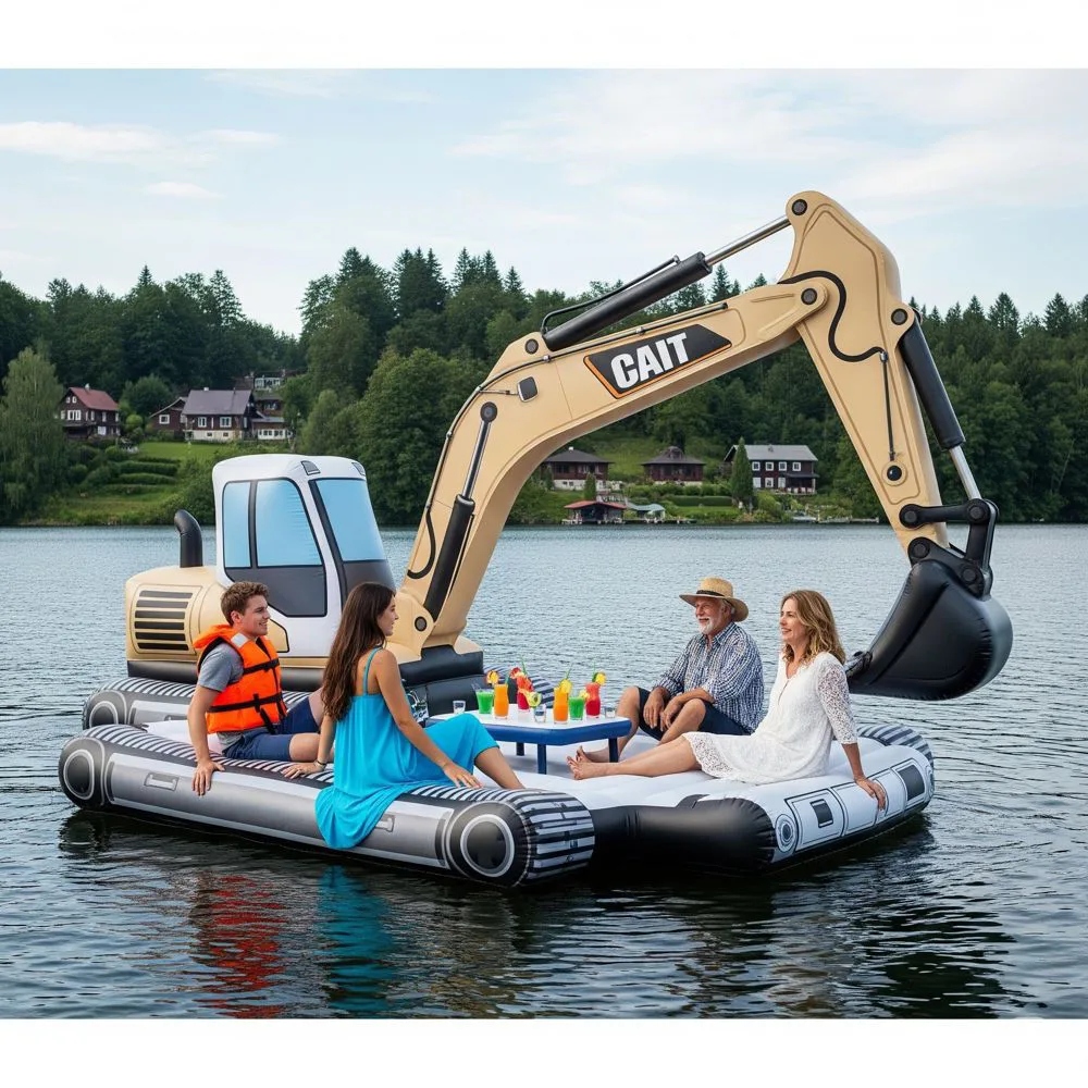 Why Inflatable Excavator Lake Floats Are a Goldmine of Good Times