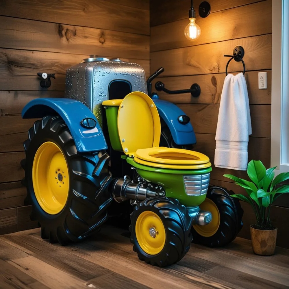 Exterior - The Iconic Tractor Form: